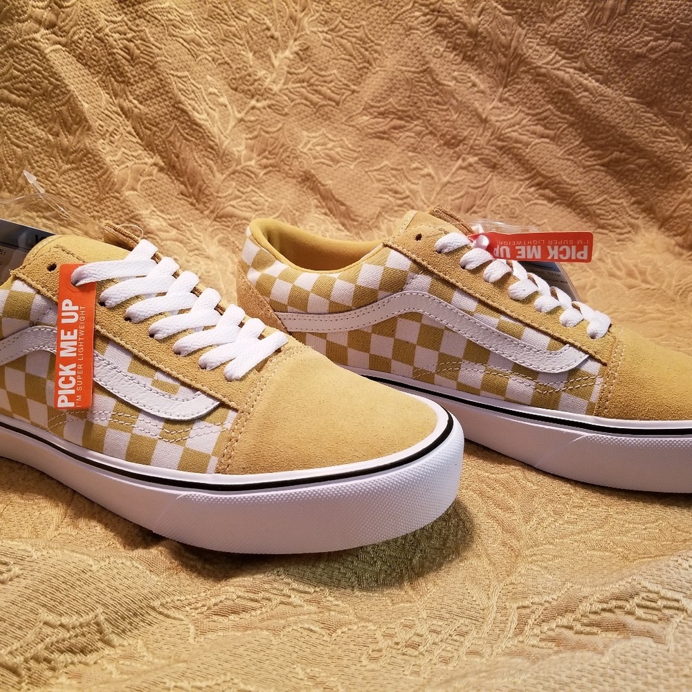 VANS Authentic Sneakers Sand/Yellow Mens/Women